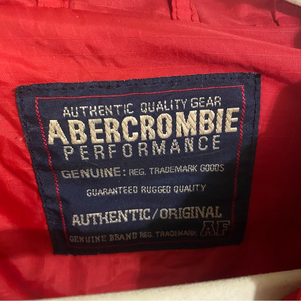 Vintage 90s Abercrombie & Fitch Rain Jacket Windbreaker Men’s Size Medium - Picture 8 of 9